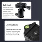 Portable Mini Tripod, 18.9" / 48cm Desk Tabletop Stand with 360° Ball Head, Compact Desktop Barcket for DSLR Camera Video Camcorder, Smartphone Shooting