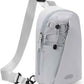 Inateck Sling Bag X-Row with RFID Blocking, Spacious Crossbody Shoulder Chest Everyday Carry Bag with Quick-adjust Strap, Water-resistant Sling Backpack for Men, Women, Travel, Cycling, Hiking, Gray