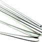 7 Pcs Portable Flatware Set, 304 Stainless Steel Cutlery Set Travel Utensils Set w/Pouch Fork Spoon Chopsticks Straws for Travel Camping Office School, Dishwasher Safe & Eco-Friendly (Silver)