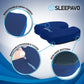 Sleepavo Office Chair Cushion - Seat Cushion for Tailbone Pain Relief - Butt Pillow for Coccyx, Sciatica, and Lower Back Pain - Orthopedic Chair Pad for Lumbar Support in Office Desk (Navy Blue)