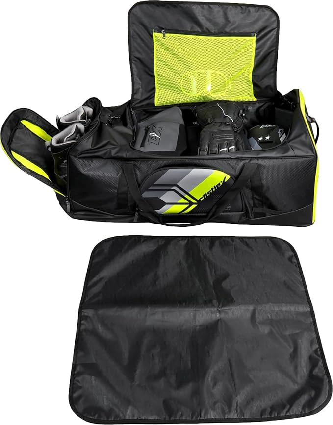 Castle X Team Gear Bag, Black/Hi-Vis