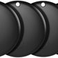 Air Tracker Tags-4 Pack Tracker Tag Work with Apple Find My (iOS 14.6 Above Only) Smart Tag Item Finders for Key, Luggage, Backpack，etc. (Black, 4 Pack)