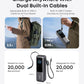 Anker Laptop Power Bank, 25,000mAh Portable Charger with Triple 100W USB-C Ports, Built-in and Retractable Cables, for iPhone 16/15 Series, MacBook, Samsung, and More (Flight-Approved)