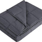L'AGRATY Weighted Blanket - 36"x48" 5lbs Weighted Blanket Microfiber Material with Glass Beads Small Blanket for All-Season Summer Fall Winter Soft Thick Blanket