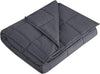 L'AGRATY Weighted Blanket - 36"x48" 5lbs Weighted Blanket Microfiber Material with Glass Beads Small Blanket for All-Season Summer Fall Winter Soft Thick Blanket
