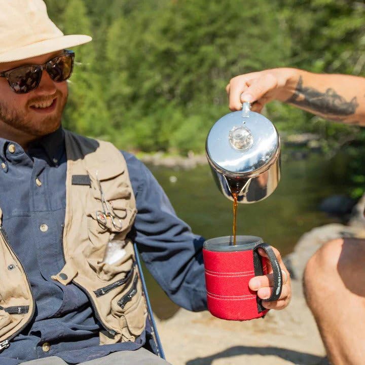 Infinity Lightweight Neoprene Backpacker Neoprene Mug for Camping and Backpacking