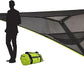 Tentsile Trillium Giant Hammock, The Original Tree Tent Company, 3 Adult Capacity, Anti-Roll, Central Hatch, Ratches and Straps Included, Designed in The UK (3 Person, Black Mesh)