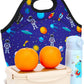 FlowFly Neoprene kids Lunch box Insulated Soft Bag Mini Cooler Thermal Meal Tote Kit for Boys, Girls,Men,Women,School,Work, Office, Astronaut