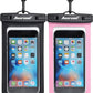 Hiearcool Universal Waterproof Case, Waterproof Phone Pouch Compatible for iPhone 16 15 14 13 Pro Max XS Plus Samsung Galaxy S22 Cellphone Up to 8.3", IPX8 Cellphone Beach Bag for Travel - 2 Pack