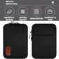 Travel Cable Organizer Pouch Electronic Accessories,Travel Essentials,Cord Organizer Storage Bag For Cord, Charger, Phone, Earphone,SD Card,Black