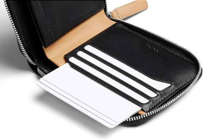 Bellroy Zip Wallet (Leather Wallet, RFID Blocking, Coin Pouch)