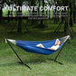 Double Hammock with Stand for Outside