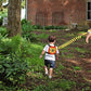 Toddlers Leash + Anti Lost Wrist Link Child Kids Safety Harness Kids Walking Wristband Assistant Strap Belt for Boys Pink Christmas Gift