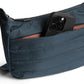 Bellroy Laneway Crescent Bag (everyday 2.5 liter mini crossbody bag with plenty of pockets and adjustable strap)' - BlueSteel