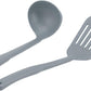Amazon Basics Aluminum 12-Piece Cookware Set, Gray - Pots, Pans and Utensils