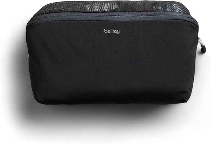 Bellroy Packing Cube 4L (Organizer Packing Pouch with Internal Zip Pocket and Durable, Lightweight Design) - Black