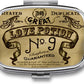 Metal 2 Compartment Pill Organizer Travel Friendly Portable Compact Pill Box Cute Pill Case to Hold Vitamins,Fish Oil,Supplements,Meds,Tablet for Purse,Pocket. (No)