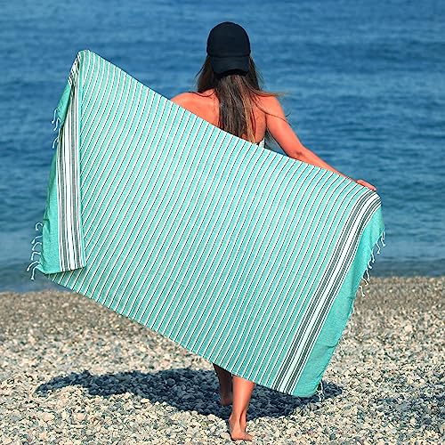 Cotton Turkish Beach Towels (4 Count)
