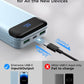 Portable Charger Power Bank 40000mAh Powerbank PD 30W and QC 4.0 Fast Charging External Battery Pack with USB-C LED 3 Outputs & 2 Inputs Portable Charging for iPhone 15 14 13 (Blue) - Roamly