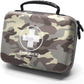 SHBC Waterproof First Aid Kit (228pcs) with All Basic or Advanced Supplies You Need. Suitable for Emergencies at Home or Outside, Travel, Home, Camping, Camouflage Grey