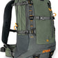 SPIKA Hunting Backpacks for Men, 25L Green Hunting Day Pack with Water Bladder, Removable Waist Belt, Rifle Holder, Internal Ammo Storage and Rain Cover