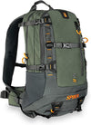 SPIKA Hunting Backpacks for Men, 25L Green Hunting Day Pack with Water Bladder, Removable Waist Belt, Rifle Holder, Internal Ammo Storage and Rain Cover