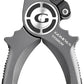 GOMEXUS Titanium Fishing Pliers 7'' with Side Cutters, Never Rust Hook Remover, Saltwater Resistant, Inshore & Nearshore Fishing (Split Ring Nose(no Leather), 7 INCHES)