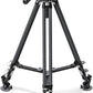 Leofoto LVC-253C+BV-15 King Kong Series Carbon Fiber Dual Leg Video Tripod w Fluid Head & Middle Spreader