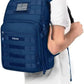 MOSISO Camera Backpack, DSLR/SLR/Mirrorless Tactical Camera Bag Case with Laptop Compartment Compatible with Canon/Nikon/Sony, Royal Blue