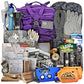 Sirius: Pre-Packed Bug Out Bag - 72 Hour Kit for 2 People - Bugout Backpack Survival Kit - Premium 50L Go Bag Tactical Backpack - Essential Bug Out Gear - Upgraded Survival Backpack (Purple)