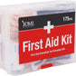 DMI 175-Piece First Aid Kit for Minor Injuries, Cuts and Scrapes, All-Purpose, Portable and Convenient, Includes Bandages, Injury Treatment, Dressings, and Instruments, HSA & FSA Eligible