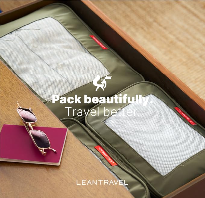 Premium Compression Packing Cubes for Travel