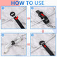 120 x Reusable Cable Ties Black (120 Count)