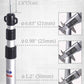 HIKEMAN Tent Poles Camping Poles for Tarp Awning Canopy Porch Sun Sails Tarpaulin Headroom Aluminium Adjustable Telescoping