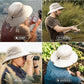Safari Hat for Men Sun Hats for Women UV Protection UPF 50+ Fishing (2 Count)