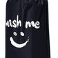 HOMEST XL Wash Me Travel Laundry Bag, Dirty Clothes Organizer, Large Enough to Hold 4 Loads of Garments, Easy Fit a Hamper or Clothing Basket, Black