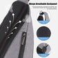 Sling Bag Men Backpack Unisex One Shoulder Bag Hiking Travel Backpack Crossbody with USB Port for Men Women Versatile Casual Daypack