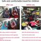 Travel Pillow Car Pillow Kid Car Sleeping The Sleeping Aid for Adults and Kids on Road Trips Kids Travel Pillow Black