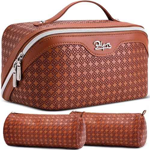 Travel Makeup Bag for Women (3 Count)