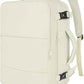 Taygeer Large Travel Backpack, 17 inch Laptop Backpack for Women, Airline Approved Personal Item Mochila, 40l Lightweight Luggage Carryon Work Bag for friend and Ladies Business Travel Hiking, Beige