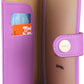 ZOPPEN Passport Holder Women, Passport Cover Travel Wallet Rfid Blocking Passport Wallet Cover Case Travel Essentials Document Organizer, Violet Purple
