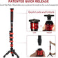 IFOOTAGE Monopod with Feet, 59’’ Lightweight Telescopic Carbon Fiber Camera Monopod,Tripod Stand,Metal Flip Locks for DSLR,Sony,Max.Load 22lbs,Cobra 2 C150 Ⅱ