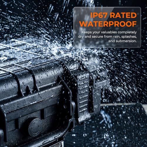 Portable All Weather IP67 Waterproof Protective Hard Case
