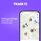 Tile by Life360 Slim - Wallet Finder, Bluetooth Tracker and Item Locator for Luggage Tags, Passports and More. Both iOS and Android Compatible. Phone Finder. 2-Pack (Black)