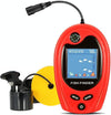 LUCKY Sonar Portable Fish Finder Transducer Wired Water Depth Finders Boat Kayak Transducer Fish Finder Handheld Fishing Gifts for Men