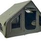 Cotton Inflatable Camping Tent, 2-4 Person, Windproof Glamping Design with Skylight, Instant Setup (2~4person(10.2'L X 8'W X 7'H)-Green)