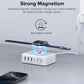 170W USB C Charging Station Block, Travel Charger for Multiple Devices, USB C Charger Plug for iPhone 16 15 14 13 12 Series, Apple Watch Ultra SE 10 9 8 7 6 5 4 3 2, AirPods, MacBook Pro Air, iPad - Roamly