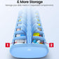 Vaydeer Metal 7 Day Pill Organizer 2 Times a Day – AM PM Weekly Travel Pill Case with Moisture-Proof Desiccant, Airtight Large Capacity Pill Box for Vitamins, Medications & Supplements (Champagne)