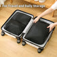 tianzong Compression Packing Cubes for Suitcases, Luggage Organizer Bags Set for Travel (Grey, 2 Pack Medium)