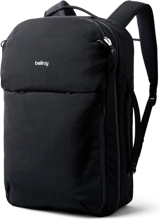 Bellroy Lite Travel Pack 30L (carry-on backpack, travel backpack for international travelers, with laptop pocket, interior packing cells and tuck-away shoulder straps) - Black